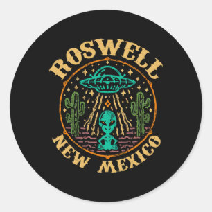 Roswell Nm 1947 - Grappige Roswell Luchtvaart New  Ronde Sticker
