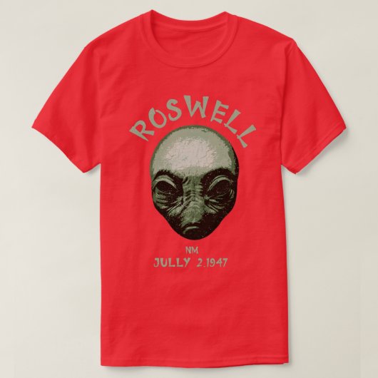 Roswell NM T-shirt (Design voorkant)