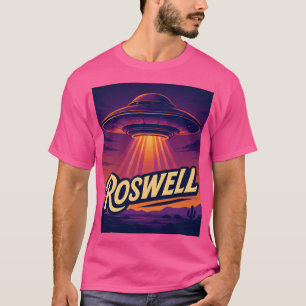 "Roswell, NM" UFO Alien - Mannen T-shirt