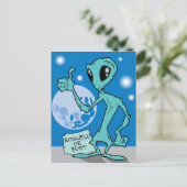 Roswell of Bust Briefkaart (Staand voorkant)