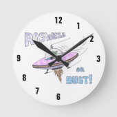 ROSWELL of BUST! klok (Voorkant)