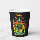 Roswell Park: Waar UFO's zweven! Papieren Bekers (Voorkant)