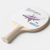 ROSWELL Ping-Pong Paddle Tafeltennisbatje (Voorkant Gekanteld)