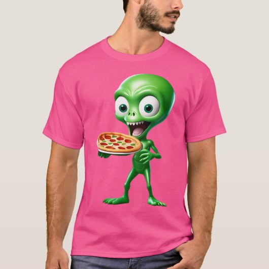Roswell Pizza T-shirt (Voorkant)