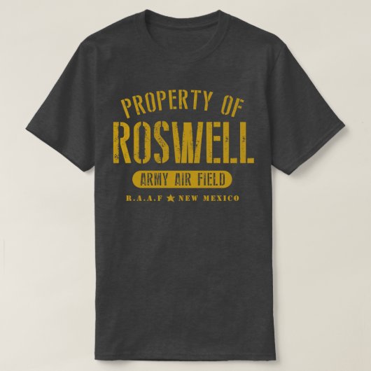 Roswell T-shirt (Design voorkant)