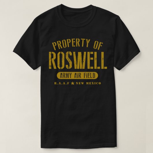 Roswell T-shirt (Design voorkant)