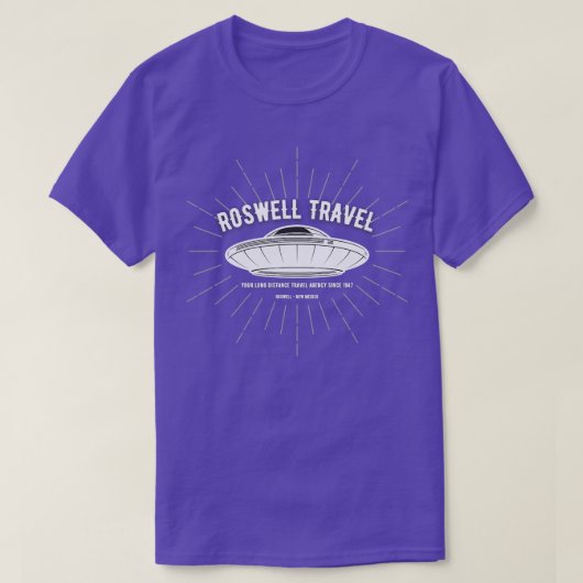 Roswell Travel T-shirt (Design voorkant)