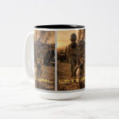 Roswell Tweekleurige Koffiemok (Voorkant links)