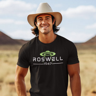 Roswell UFO Alien Extraterrestrial Flying Saucer T-shirt
