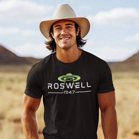 Roswell UFO Alien Extraterrestrial Flying Saucer T-shirt