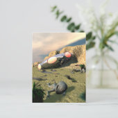 Roswell UFO Crash Briefkaart (Staand voorkant)