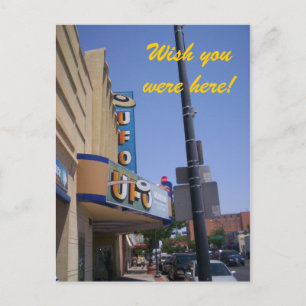 Roswell UFO museum briefkaart