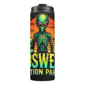 Roswell's buitenaardse familie reis thermosbeker