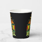 Roswell's Cosmic Getaway wacht op je! Papieren Bekers (Links)