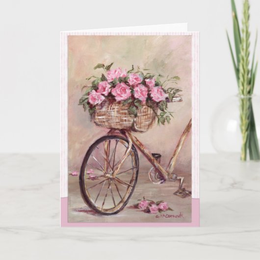 Rosy Bike Kaart (Voorkant)