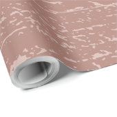 Rosy Brown Wood Grain Cadeaupapier (Rol Hoek)