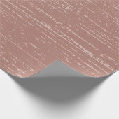 Rosy Brown Wood Grain Cadeaupapier (Hoek)