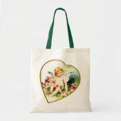 Rosy Cherub Canvas tas (Voorkant)