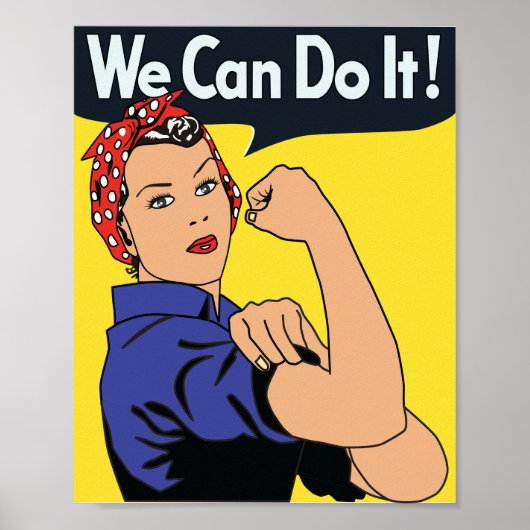 Rosy de Riveter Poster (Voorkant)