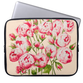 Rosy dichtheid op een laptophoes laptop sleeve