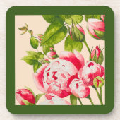 Rosy Dichtheid op een Onderzetter Reeks (Voorkant)