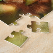 Rosy Faced Lovebird Puzzle Legpuzzel (Zijkant)