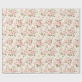 Rosy Garden Joy Cadeaupapier (Vlak)