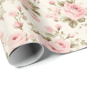 Rosy Garden Joy Cadeaupapier (Rol Hoek)