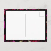 Rosy Glasses Optimistische Groundhog Feestdagenkaart (Achterkant)