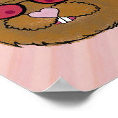 Rosy Glasses Optimistische Groundhog Poster (Hoek)