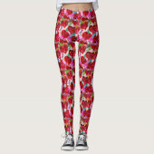 Rosy Hearts Leggings (Voorkant)