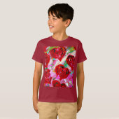Rosy Hearts T-shirt (Voorkant volledig)