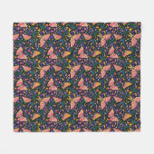 Rosy Maple Moth Blanket Fleece Deken (Voorkant (Horizontaal))