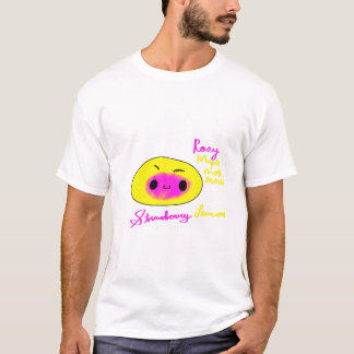 Rosy Maple Moth Moppige Mochi Grappige Dieren Moch T-shirt