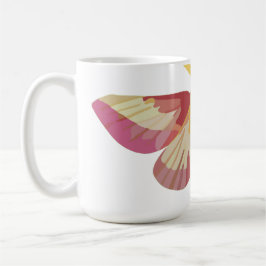 Rosy Maple Moth Sticker Koffiemok