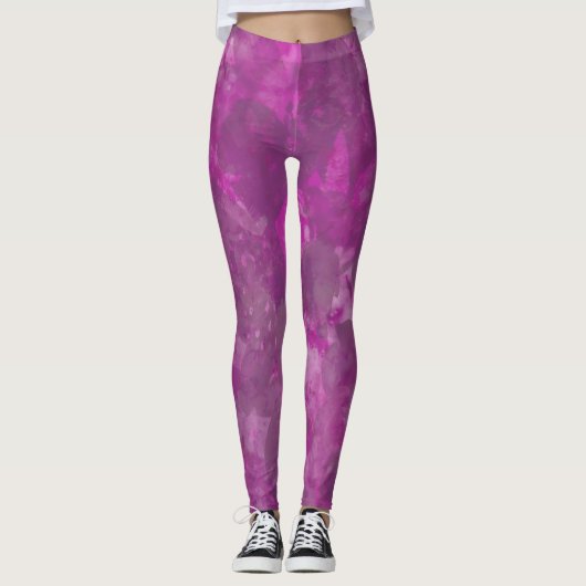 Rosy Natuur Print Leggings (Voorkant)