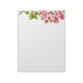 Rosy Overvloed op een groot Notitieblok (Linkerzijde)