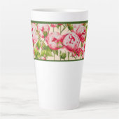 Rosy Overvloed op een Grote Latte Mok (B) (Voorkant)