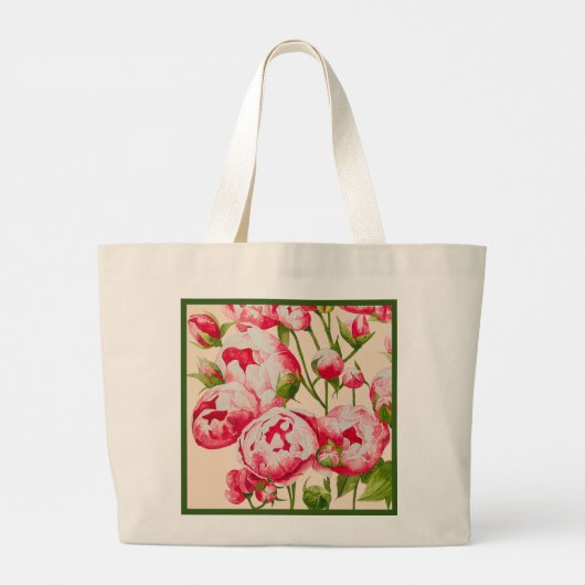 Rosy Overvloed op een Jumbo Tas (Achterkant)