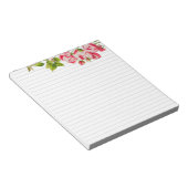 Rosy Overvloed op een Middelgroot Notitieblok (Schuin)