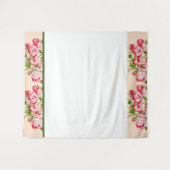 Rosy Overvloed op Tapestry Wandkleed (Voorkant (horizontaal))