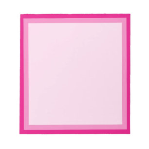 Rosy Pink Classic Boarder Photo lijst Notitieblok