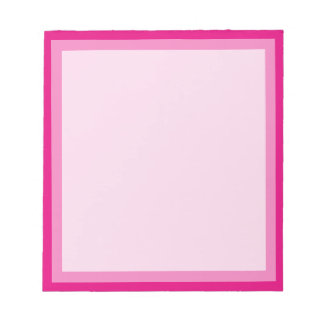 Rosy Pink Classic Boarder Photo lijst Notitieblok