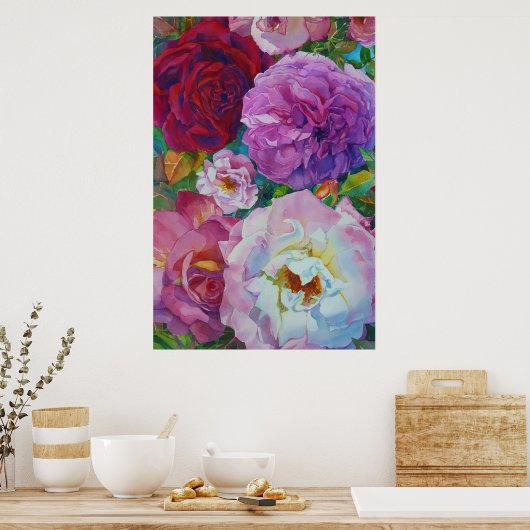 Rosy Poster (Keuken)