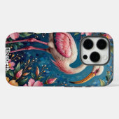 Rosy Radiance: lepelaar in bloei Case-Mate iPhone Case (Achterkant (horizontaal))
