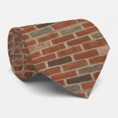 Rosy Red Brick Stropdas (Opgerold)