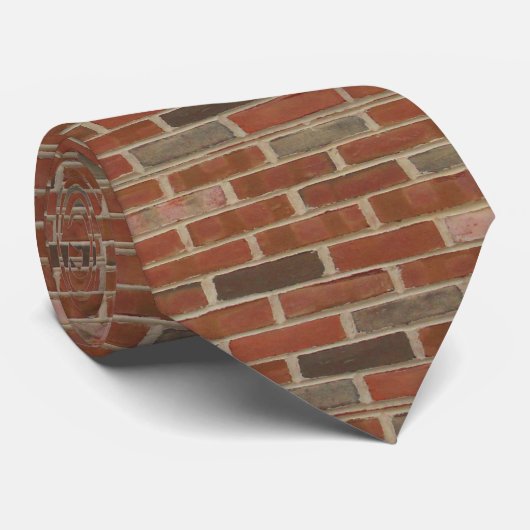 Rosy Red Brick Stropdas (Opgerold)