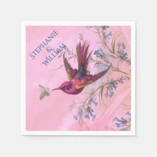Rosy Red Hummingbird Servet