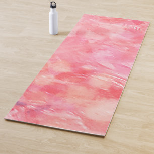 Rosy Roze Abstracte Namaste Meditation Floor Yogamat