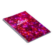 Rosy Sparkle ' Love' Notitieboek/Journal Notitieboek (Rechterzijde)